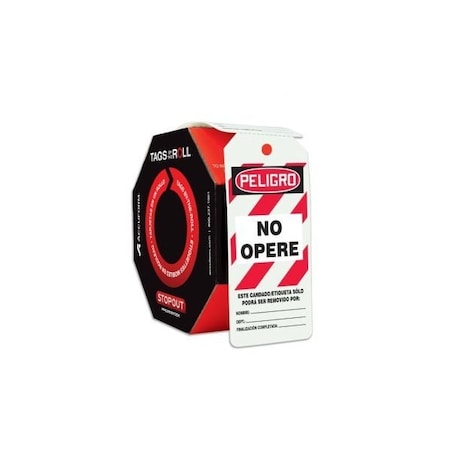 Accuform Danger, PF-Cardstock, 6-5/8 in Width, 3-5/8 in Height SHTAR404